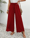 Miriam – Miriam – Weites Bein hoher Taille Hose mit entspannter Passform