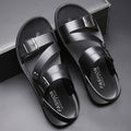 Noah – Offener Spitze Flache Sandalen mit Verstellbare Schnalle und rutschfeste Sohle