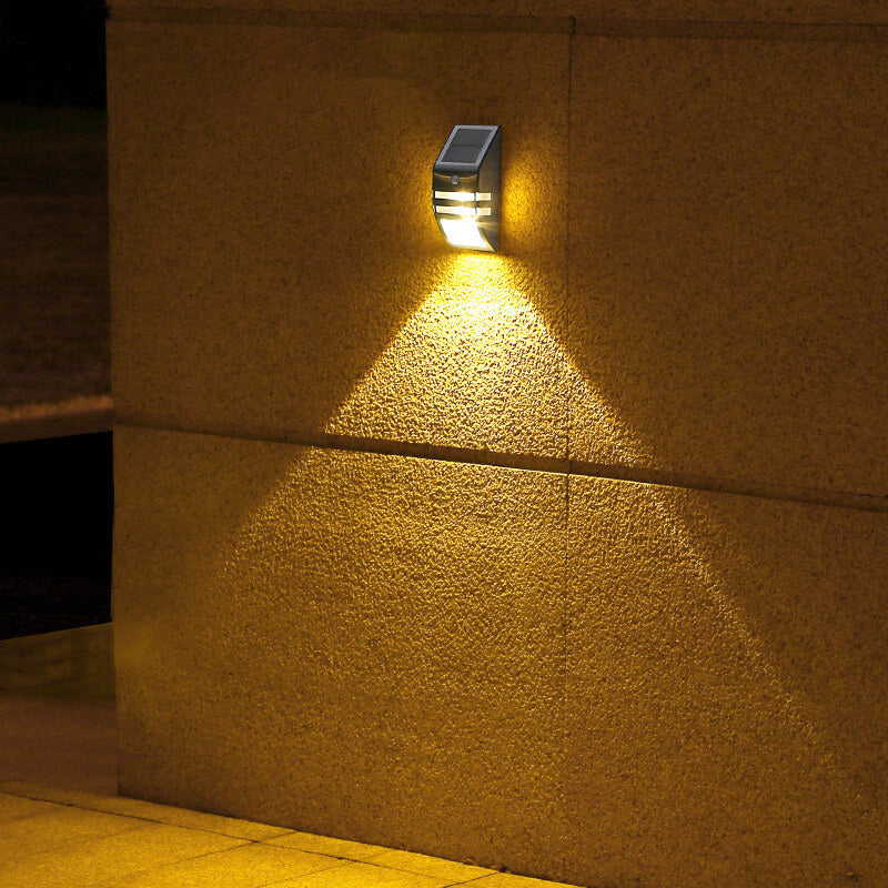 AutoGlow – Moderne Außenwandleuchte mit Bewegungsmelder und wasserdichtem Entwerfen