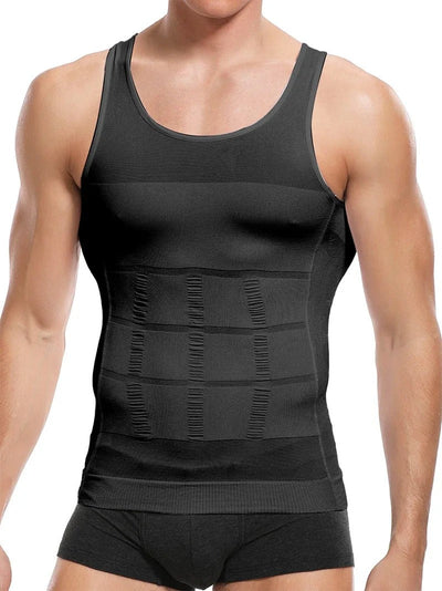 MuscleBoost Kompressionsweste – Frontansicht