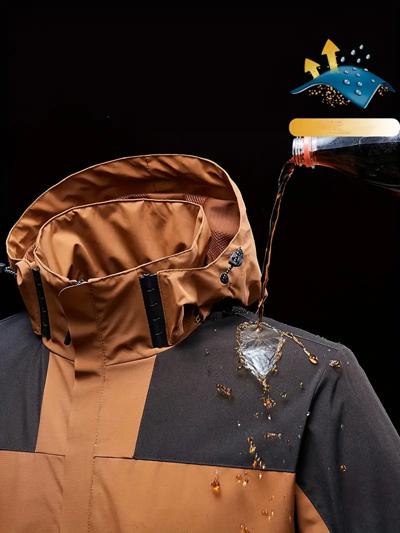 Conrad - Wasserdicht Langärmelig Kapuze Jacke Mit Reißverschluß