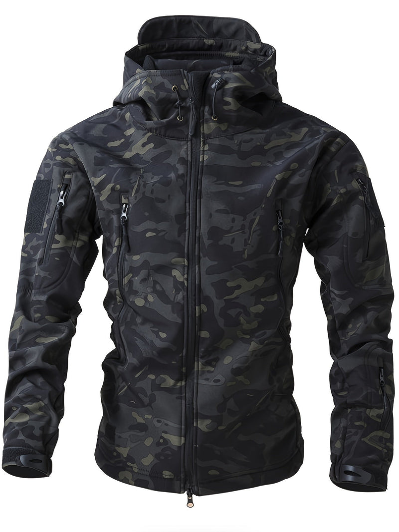 Axel - Langärmelig Vlies Kapuze Jacke Mit Reißverschluß