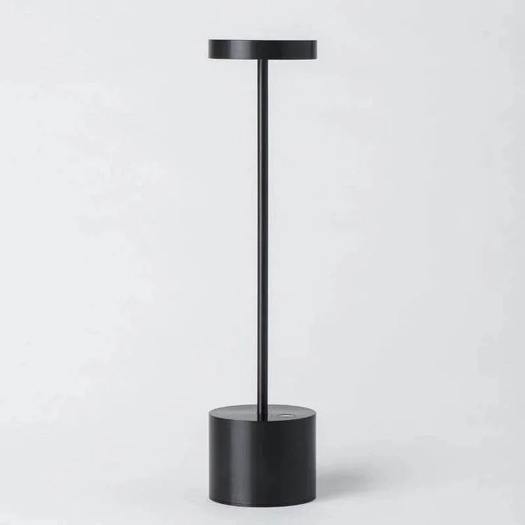 GlowVibe - Kabellose wiederaufladbare LED Tischlampe mit Berührungssteuerung