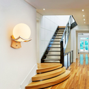 LumaNest – Runde Wandleuchte mit sanftem Licht und offenem Rahmen