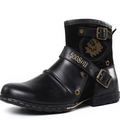 Elias – Lässige Stiefelette mit rutschfester Sohle und verstellbarer Schnalle