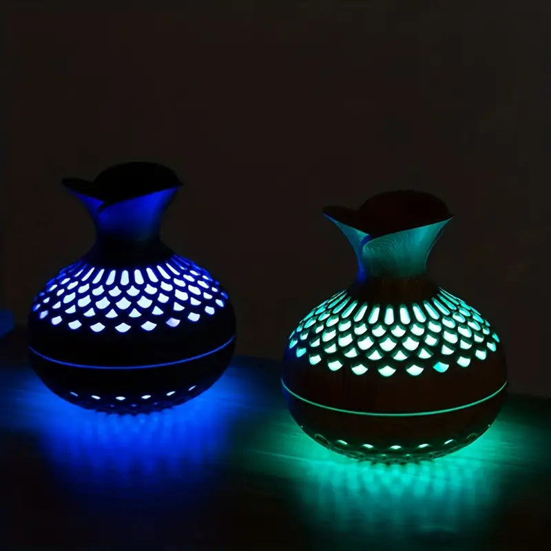BloomMist – Mini Vasen Luftbefeuchter mit Blumendesign und USB-Stromversorgung