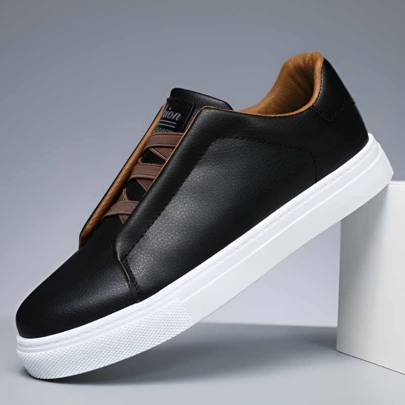 Sebastian – Lässiger flacher Sneaker mit rutschfester Sohle