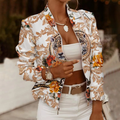 Elina – Schlank Fit Langarmjacke mit Reißverschluss