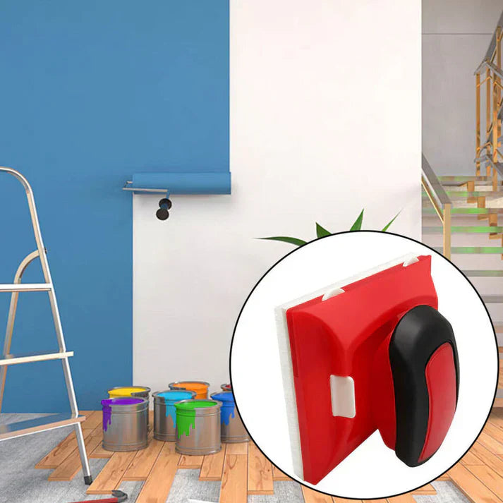 PaintEase - Drehbarem Stiel Maler mit mit Ecke für präzises Wand und Deckenmalen