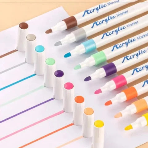 ArtVenture - Buntes Satz Feine Spitze Markersfür kreatives Zeichnen und Malen