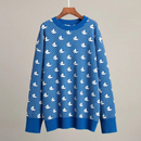 Alisa - Locker sitzender Pullover mit Rundhalsausschnitt und langen Ärmeln