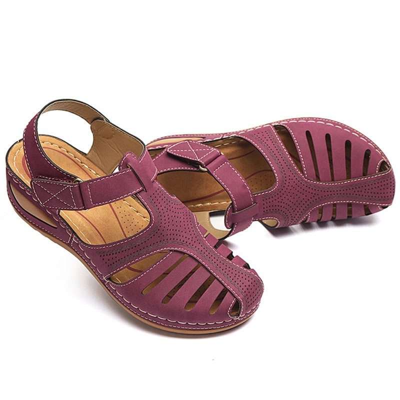 Alma – Atmungsaktive Sandalen mit Knöchelschnalle und rutschfester Sohle für Komfort