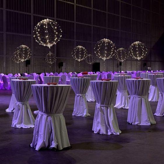 GlowFest - Wiederverwendbare LED Ballons mit hellen Lichtern für Partys und Feiern