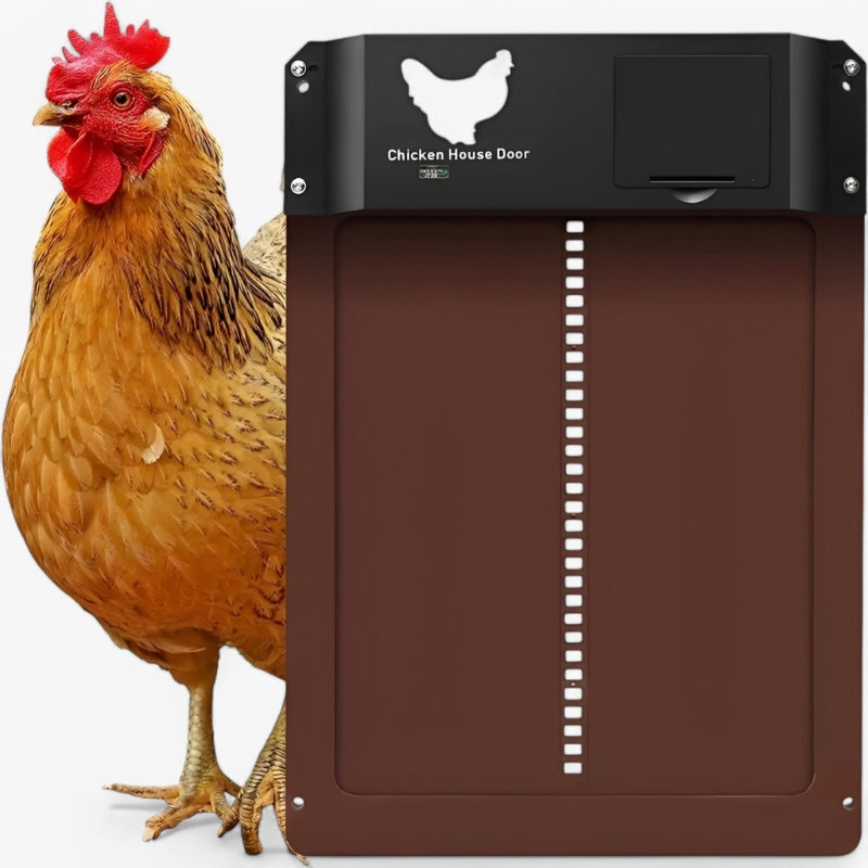 CluckShield – Automatischer Türschließer mit Lichtsensor für Hühnerställe