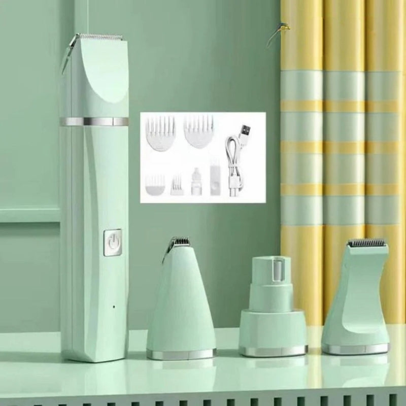 TrimPro – 4 in1 Akku Trimmer für die Tierpflege für präzise Pflege