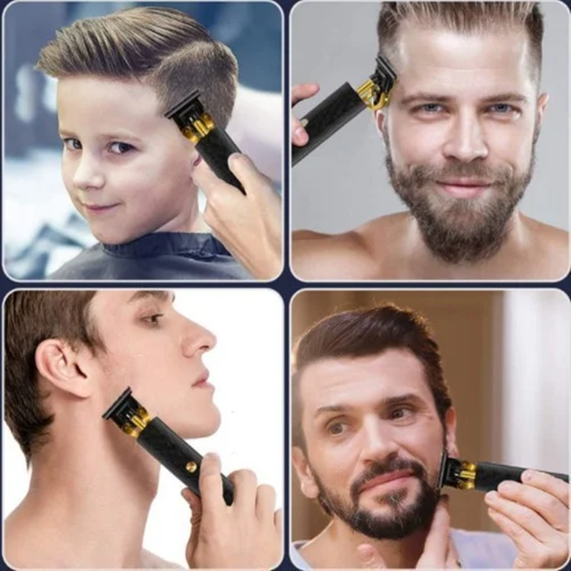 TrimCraft – Elektrischer Haarschneider mit T Blade und USB C Schnellladung