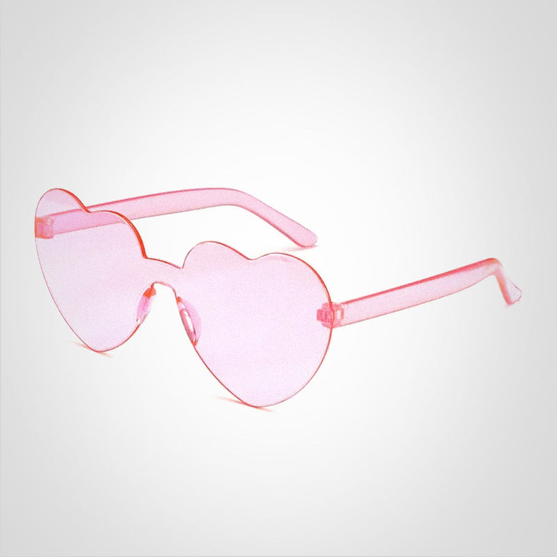 Elina – Herzförmige Sonnenbrille mit Farbverlauf und UV Schutz