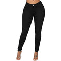 Frieda – Lässige Hohe Taille Schlanke Passform Knöchellange Hose mit Knopfta
