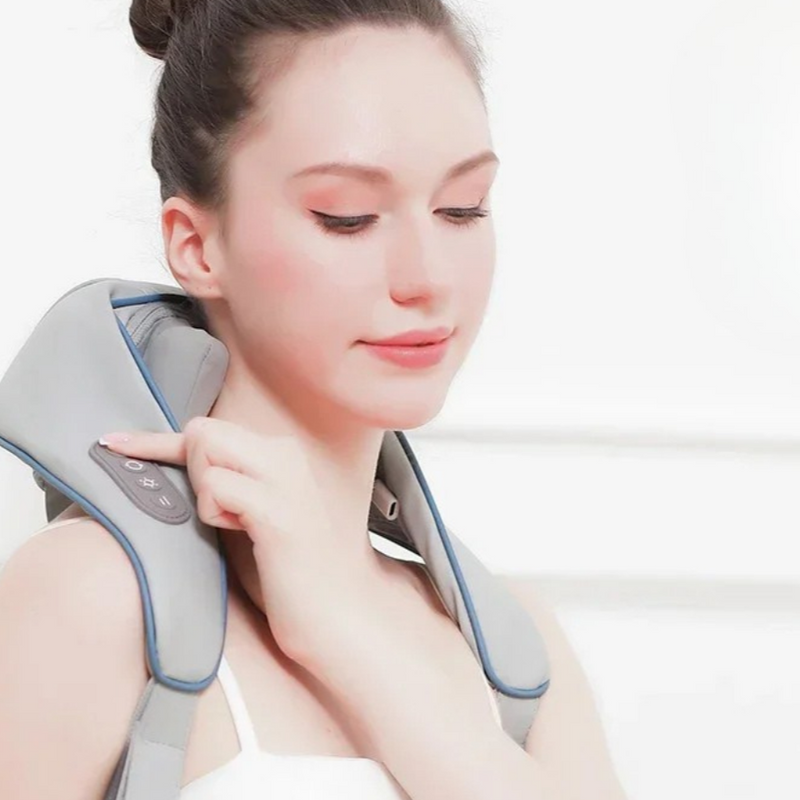 NeckTasia – Nackenmassagegerät für tiefe Entspannung zu Hause und Büro