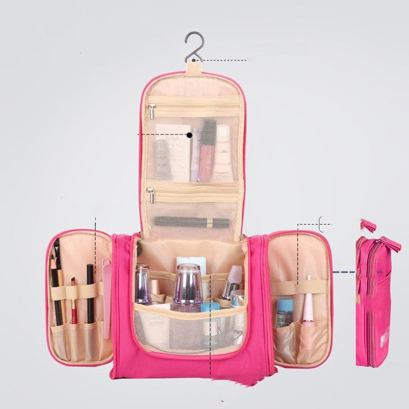 Mira – Reise-Kosmetiktasche mit wasserdichter Oberfläche, geräumigem Innenraum und moderner Form