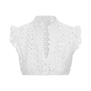 Anna - Lässige Oktoberfest Dirndlbluse mit Knöpfen