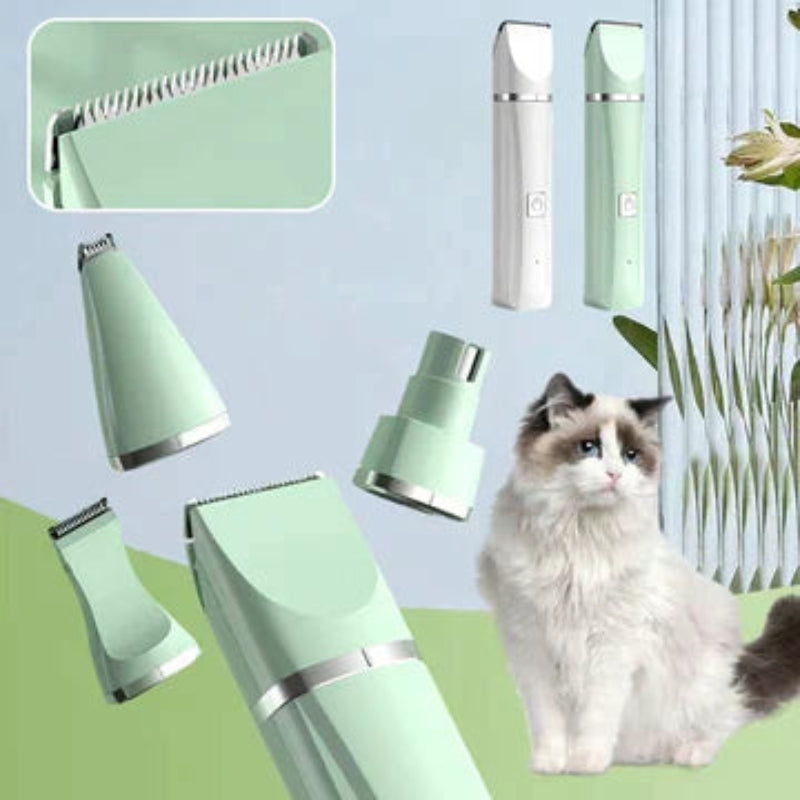 TrimPro – 4 in1 Akku Trimmer für die Tierpflege für präzise Pflege