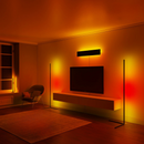 LumiWave - Moderne LED Stehleuchte mit lebhaften Multicolor Effekten