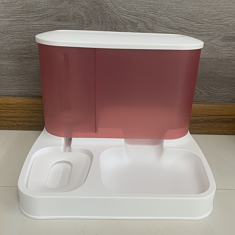 PawForm – Moderne Futterstation für Haustiere mit transparenter Aufbewahrung