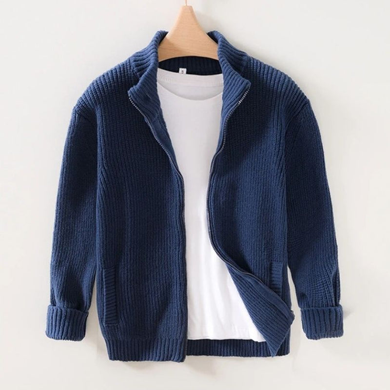 Otto - Warm Langärmelig Pullover Mit Reißverschluss
