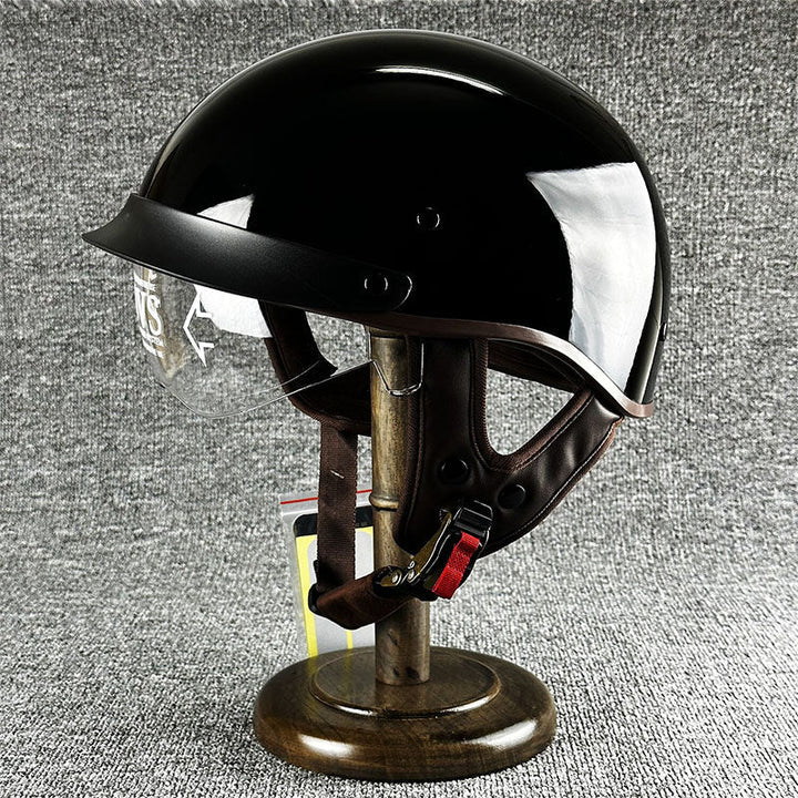 RideGuard – Urban Halbhelm mit Schnellverschluss und Visier