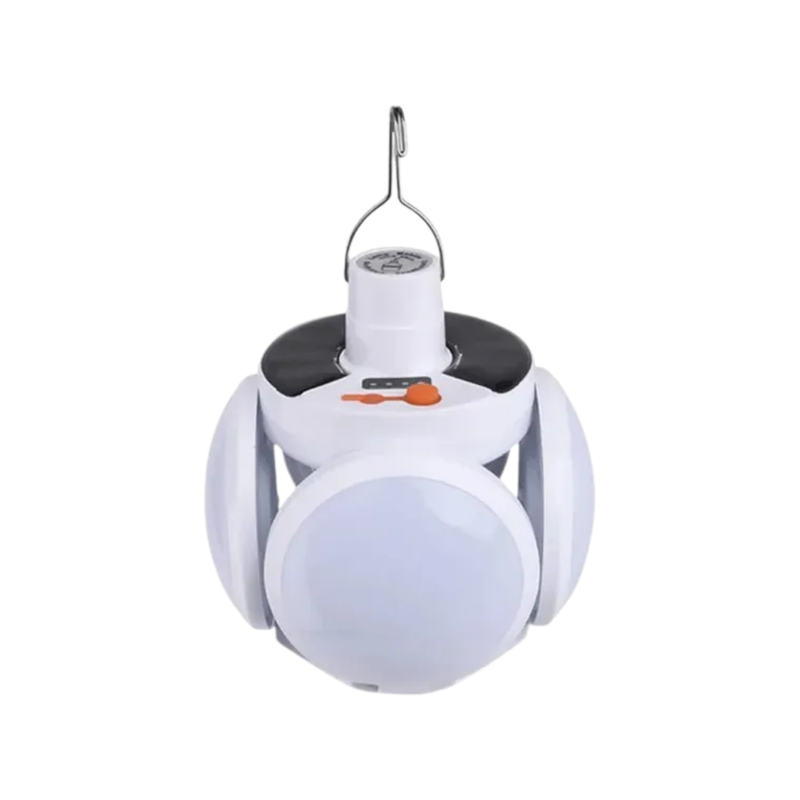 SolarGlow - Solarbetriebene Außenlampe mit USB Aufladung für zuverlässige Beleuchtung