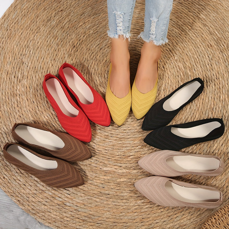 Emma - Bequeme rutschfeste Schuhe mit spitzer Zehe und atmungsaktivem Gestaltung