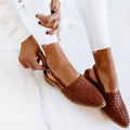 Yuliana - Lässige flache Riemenschuhe mit rutschfester Sohle für Stil und Komfort