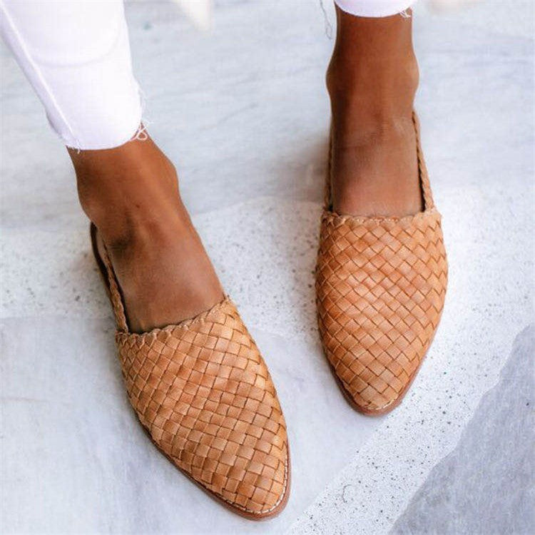 Yuliana - Lässige flache Riemenschuhe mit rutschfester Sohle für Stil und Komfort