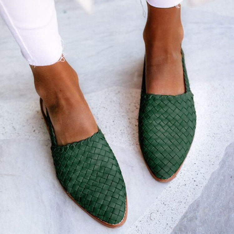 Yuliana - Lässige flache Riemenschuhe mit rutschfester Sohle für Stil und Komfort
