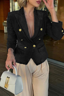 Zenobia – Lässige Langarmjacke mit Reverskragen und Taschen