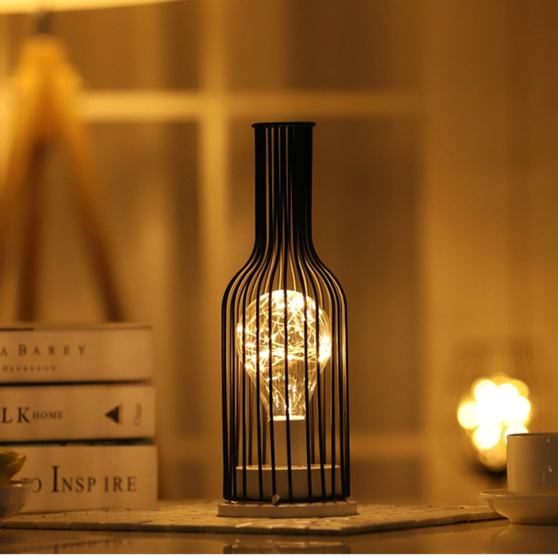 AuraGlow - Kabellose LED Tischleuchte mit modernem Gestaltung und einstellbarer Beleuchtung