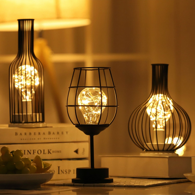 AuraGlow - Kabellose LED Tischleuchte mit modernem Gestaltung und einstellbarer Beleuchtung