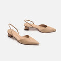 Bente - Bequeme rutschfeste Spitzenschuhe mit dünnem Riemen