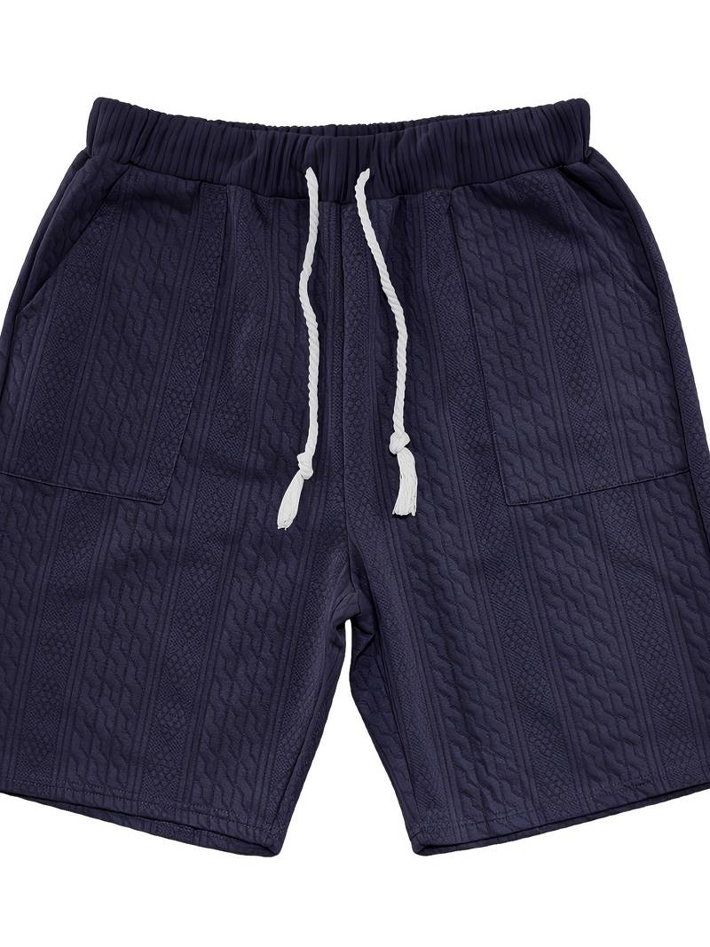 Marius – Zweiteiliges Satz mit Kurzarm-Top und Shorts mit Kordelzug