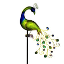 GlowFeather – Solarbetriebene Pfauen-Gartenleuchte mit LED für dekorative Akzente im Außenbereich