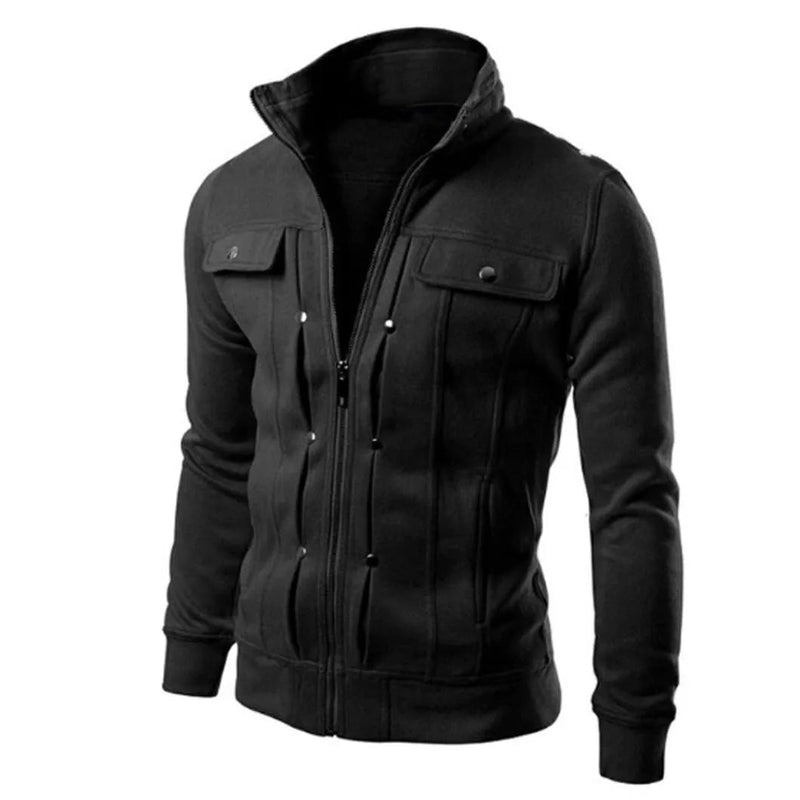 Ben - Warme Langärmelig Jacke Mit Reißverschluß