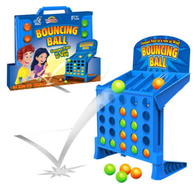 BounceGrid – 4 in eine Reihe Ballspiel für Kinder und Familien