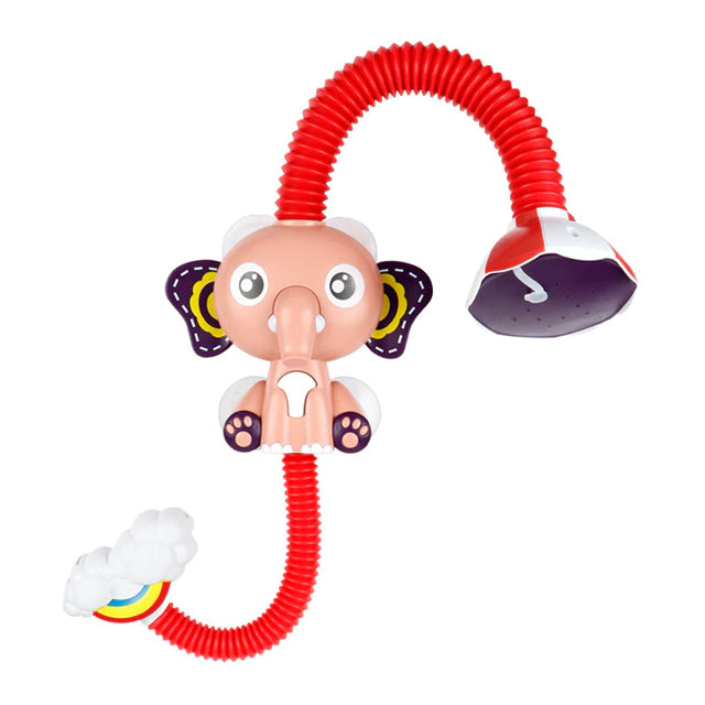 TubblyFlow – Elefanten Handbrause für sanftes Baden und Spielen mit Babys
