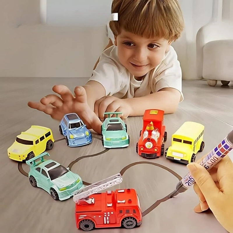 TraceRide - Lernspielzeug Auto mit Linienverfolgung für kreatives und interaktives Spielen