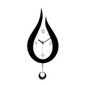 TickHalo – Elegante Wassertropfen-Wanduhr mit modernem Entwerfen