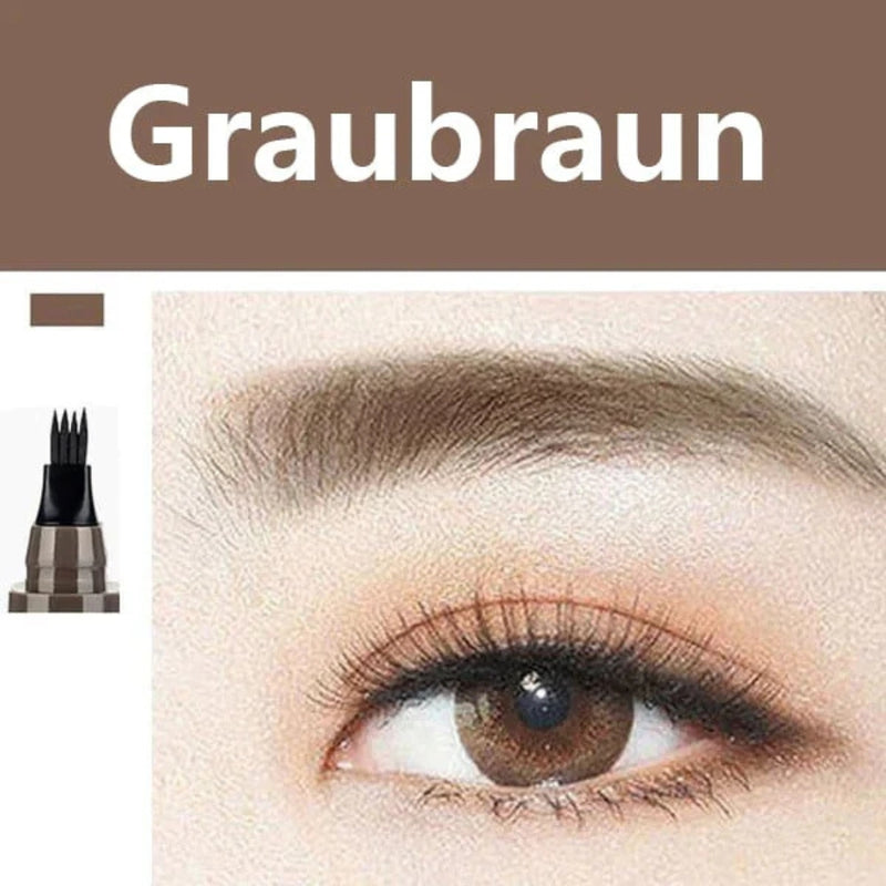 BrowPro - Präzisions Augenbrauenstift Formen für volle Brauen | 1+1 Gratis