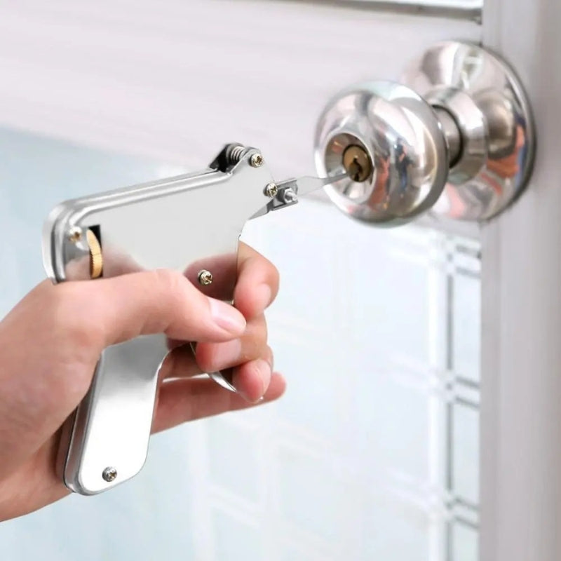 UnlockPro – Professionelles Lockpicking Werkzeugset mit starker Feder und Bohrfutterschlüssel