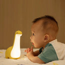 DinoLight - Dinosaurier LED Nachtlicht mit USB-Aufladung und verspieltem Gestaltung