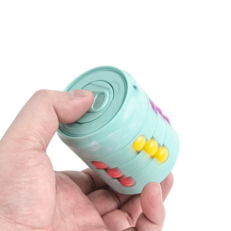 SpinLogic – Rotierendes Zappelwürfel Spielzeug mit kniffligen Puzzlefunktionen